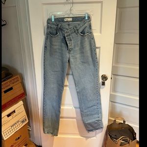 Abercrombie & Fitch Overlap Waistline Jeans
